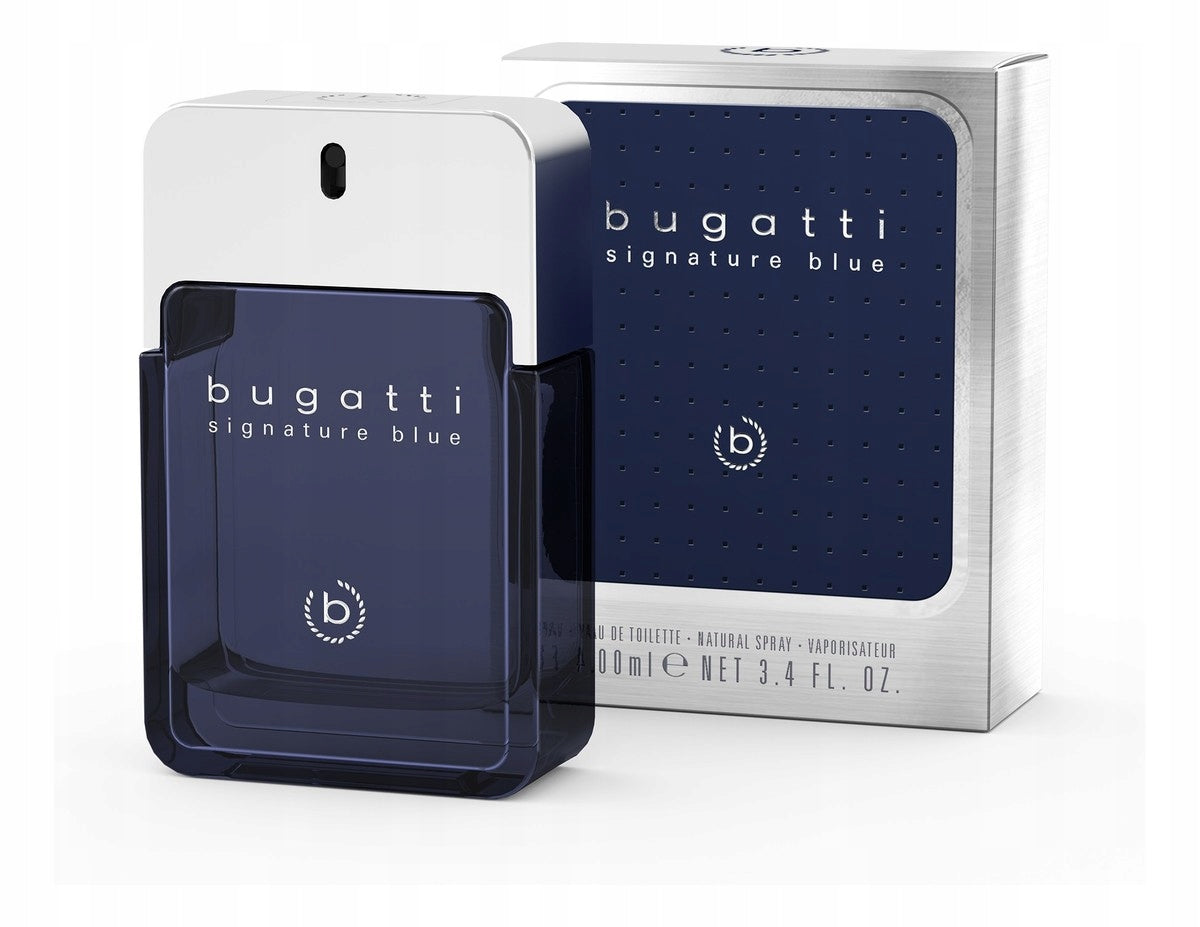Bugatti Signature Blue Eau de toilette 100ml Packaging status original