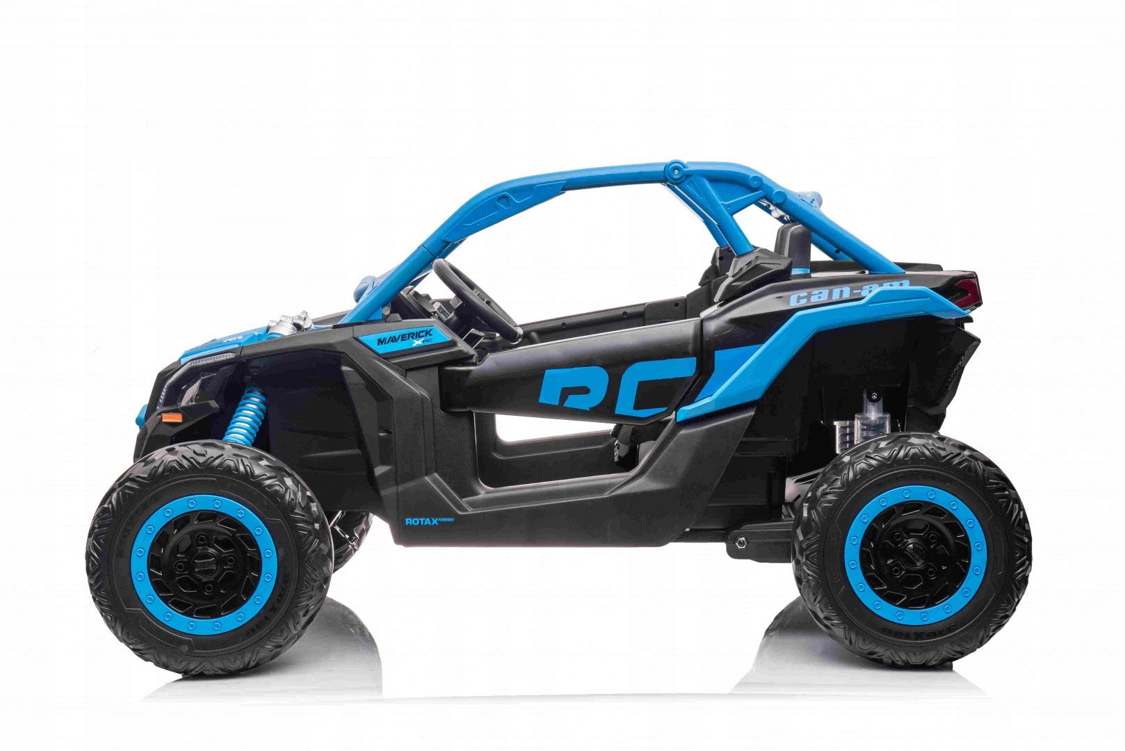 Buggy Battery Operated Maverick 4x4 CAN-AM RR Turbo RR Blue with Trunk Packaging status original