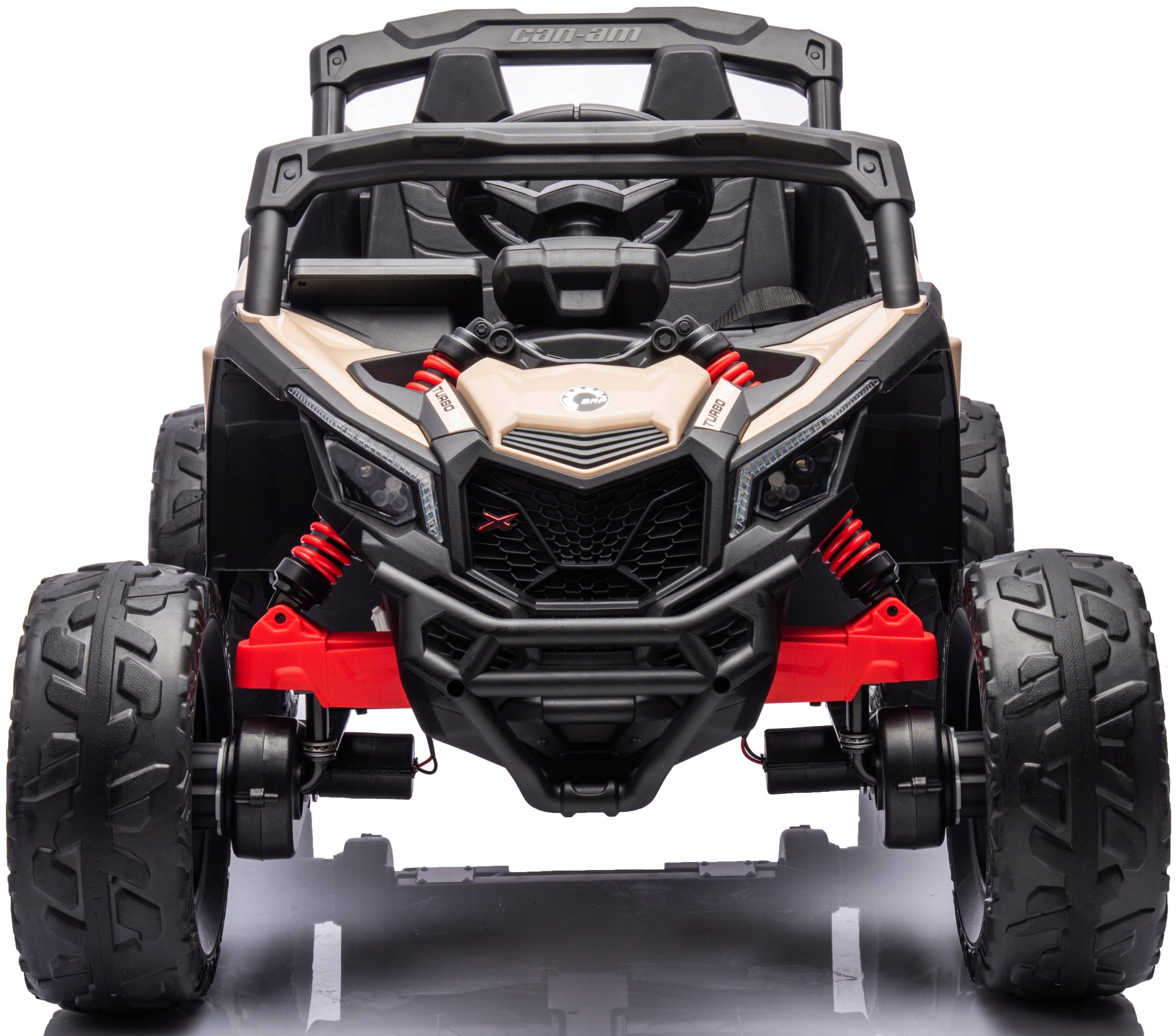 Buggy Can-Am MAVERICK 24V auto battery 4x4 PILOT LEATHER EVA 800WAT EAN (GTIN) 5904996065461