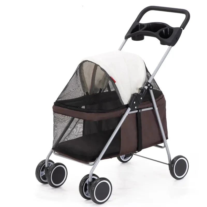 Buggy Light Kočárek pro psy 46 x 91 x 69 cm, Černá Brand Surtep Animals