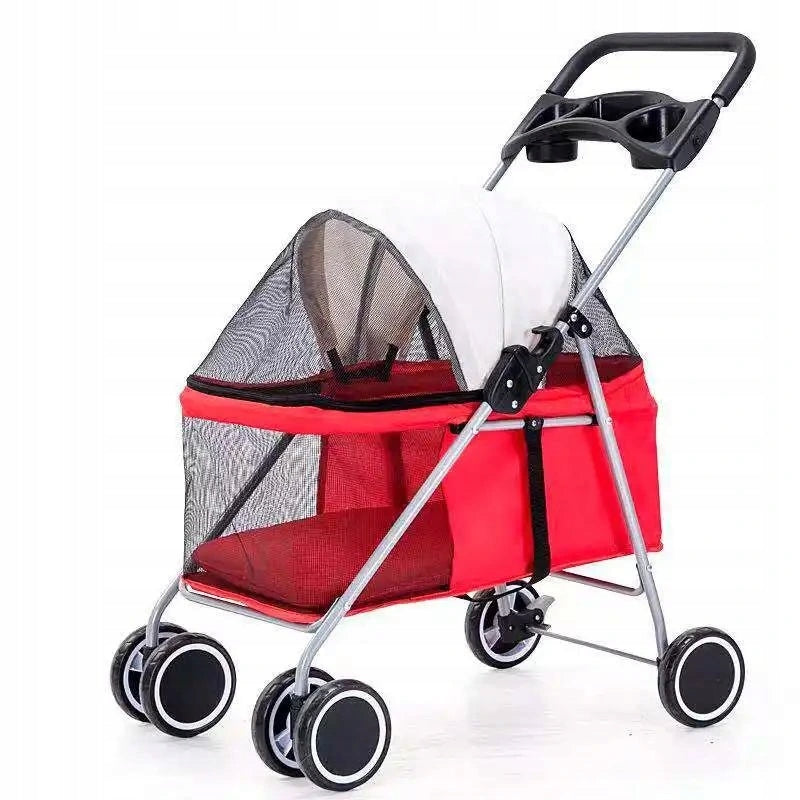 Buggy Light Kočárek pro psy 46 x 91 x 69 cm, Černá Packaging status original