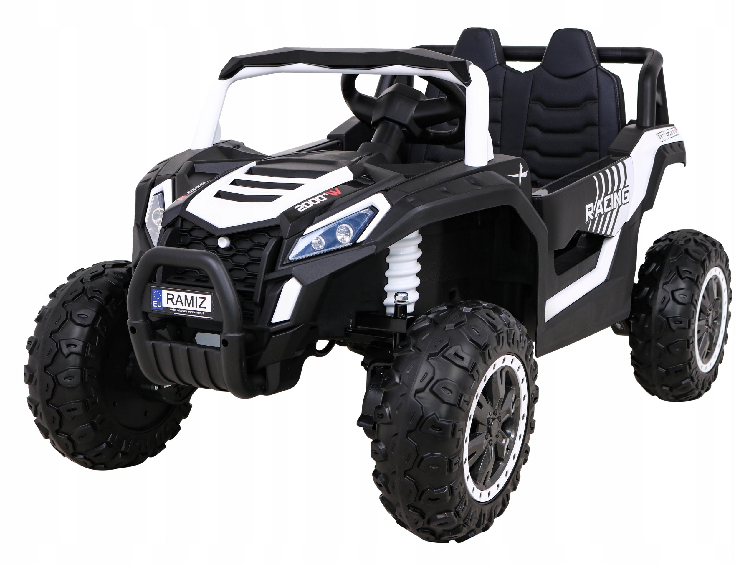 Buggy UTV 2000M Racing Auto Battery Operated White MP3 Sounds Light Remote Control Brand Ramiz