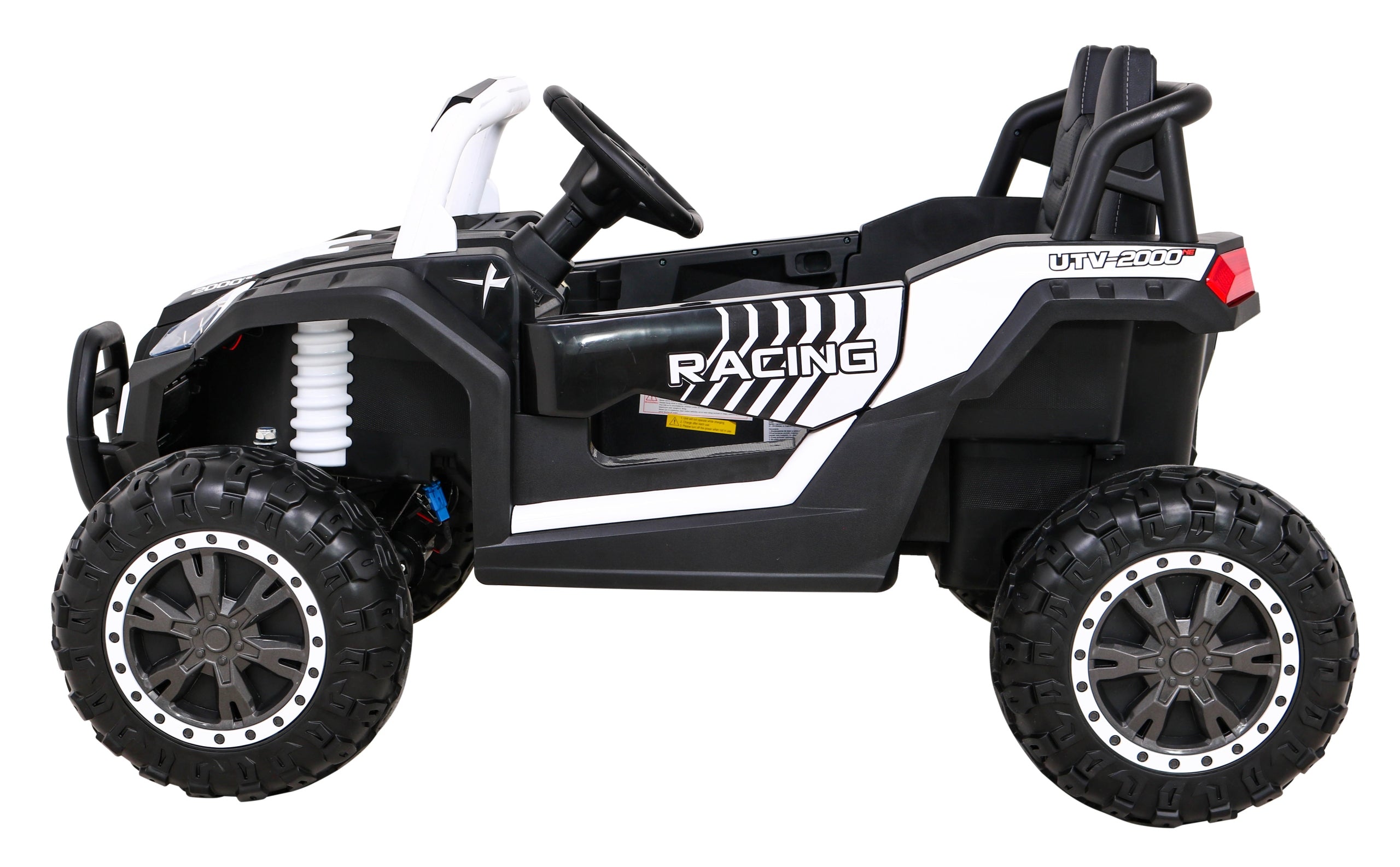 Buggy UTV 2000M Racing Auto Battery Operated White MP3 Sounds Light Remote Control Manufacturer code PA.A036.BIA