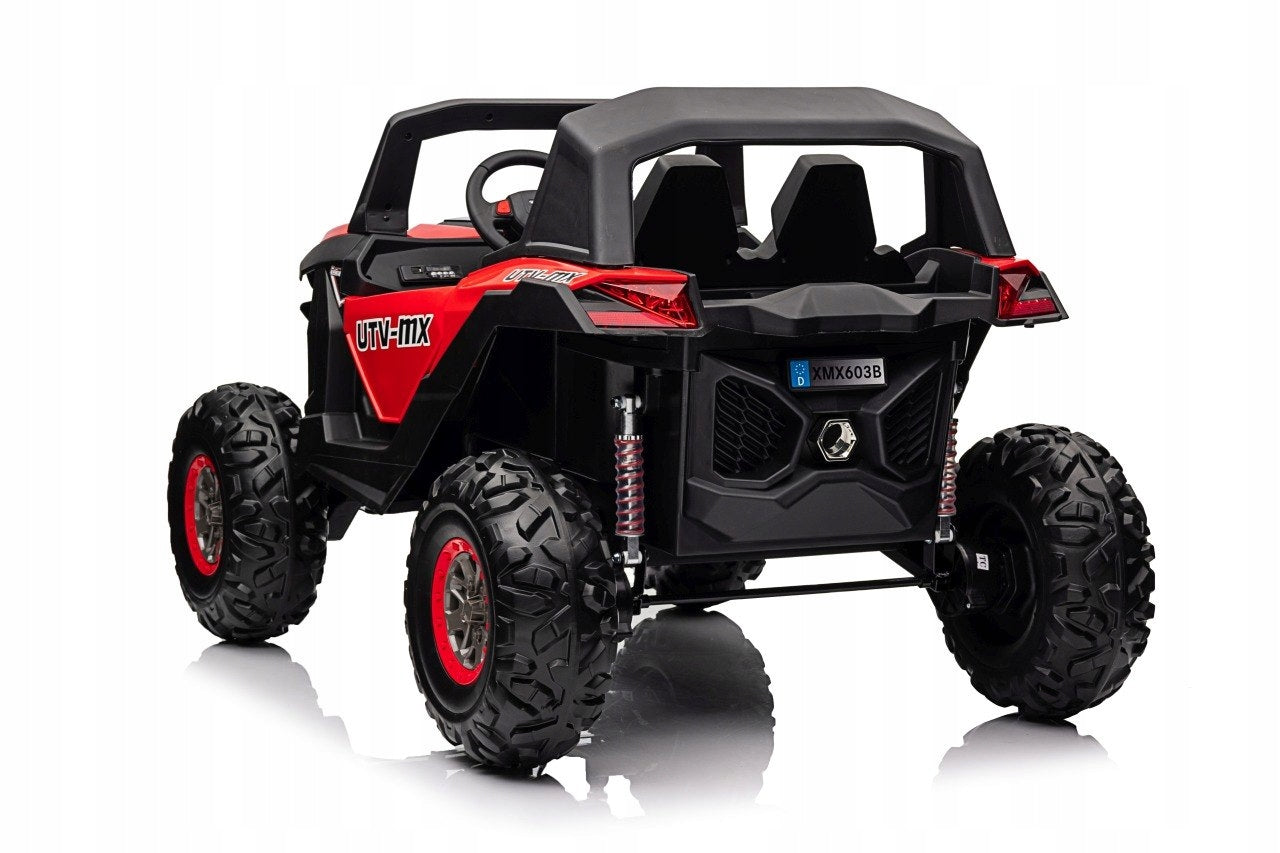 Buggy UTV-MX 2000N Battery Operated Car 24V 4x75W POWERFUL Color red