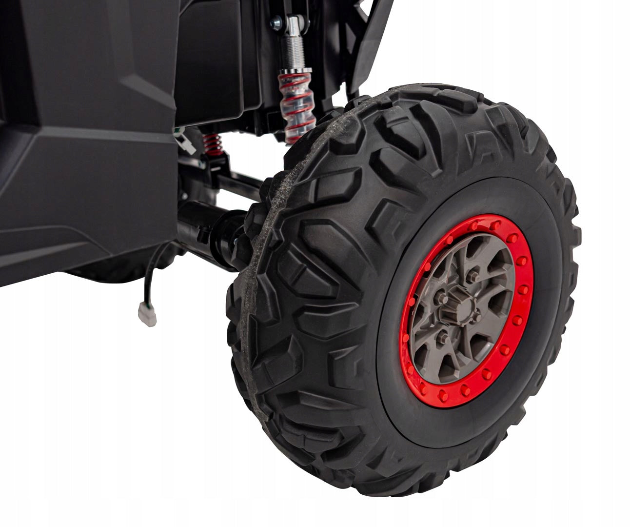 Buggy battery UTV-MX 2000N black 2x12V 7Ah 4x75W EVA wheels remote control Brand Ramiz