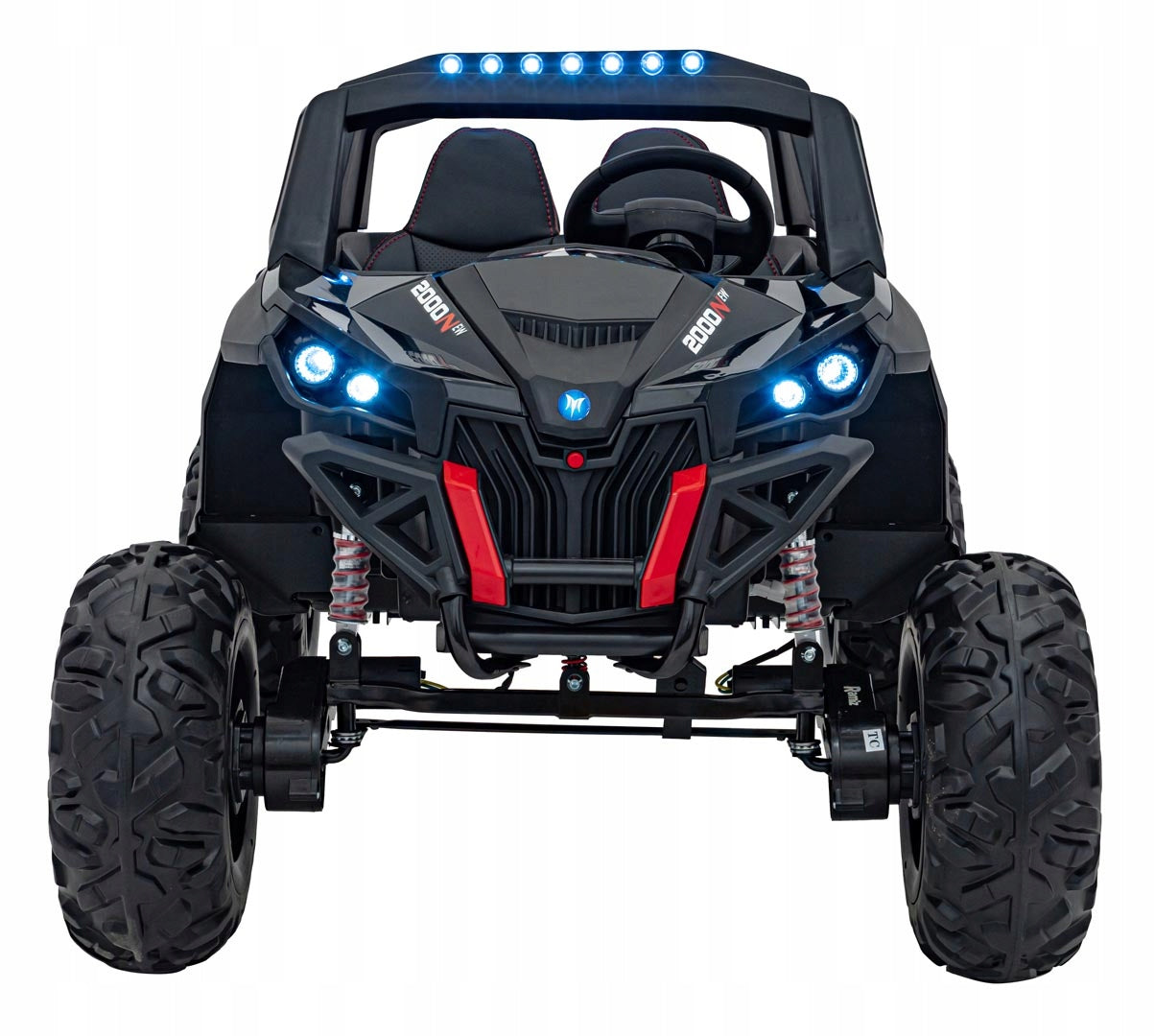 Buggy battery UTV-MX 2000N black 2x12V 7Ah 4x75W EVA wheels remote control Kid's age 3＋ years