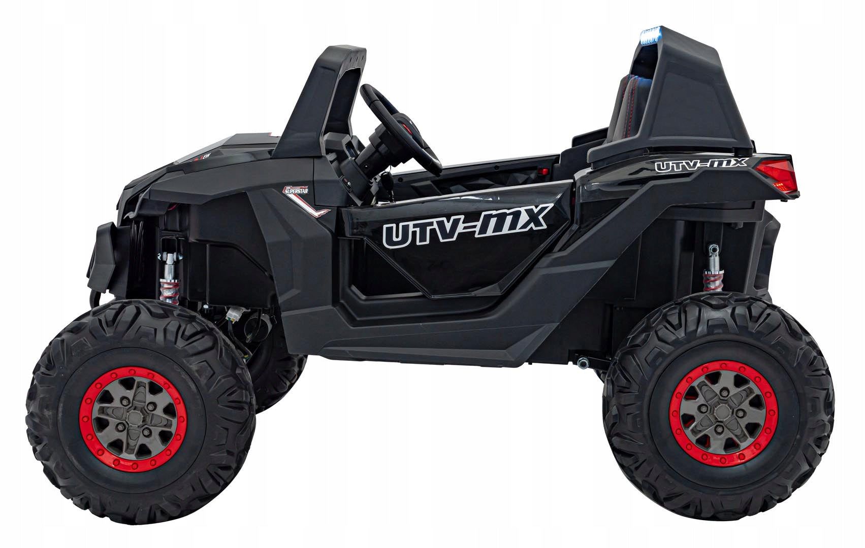 Buggy battery UTV-MX 2000N black 2x12V 7Ah 4x75W EVA wheels remote control Manufacturer code 5903864942705