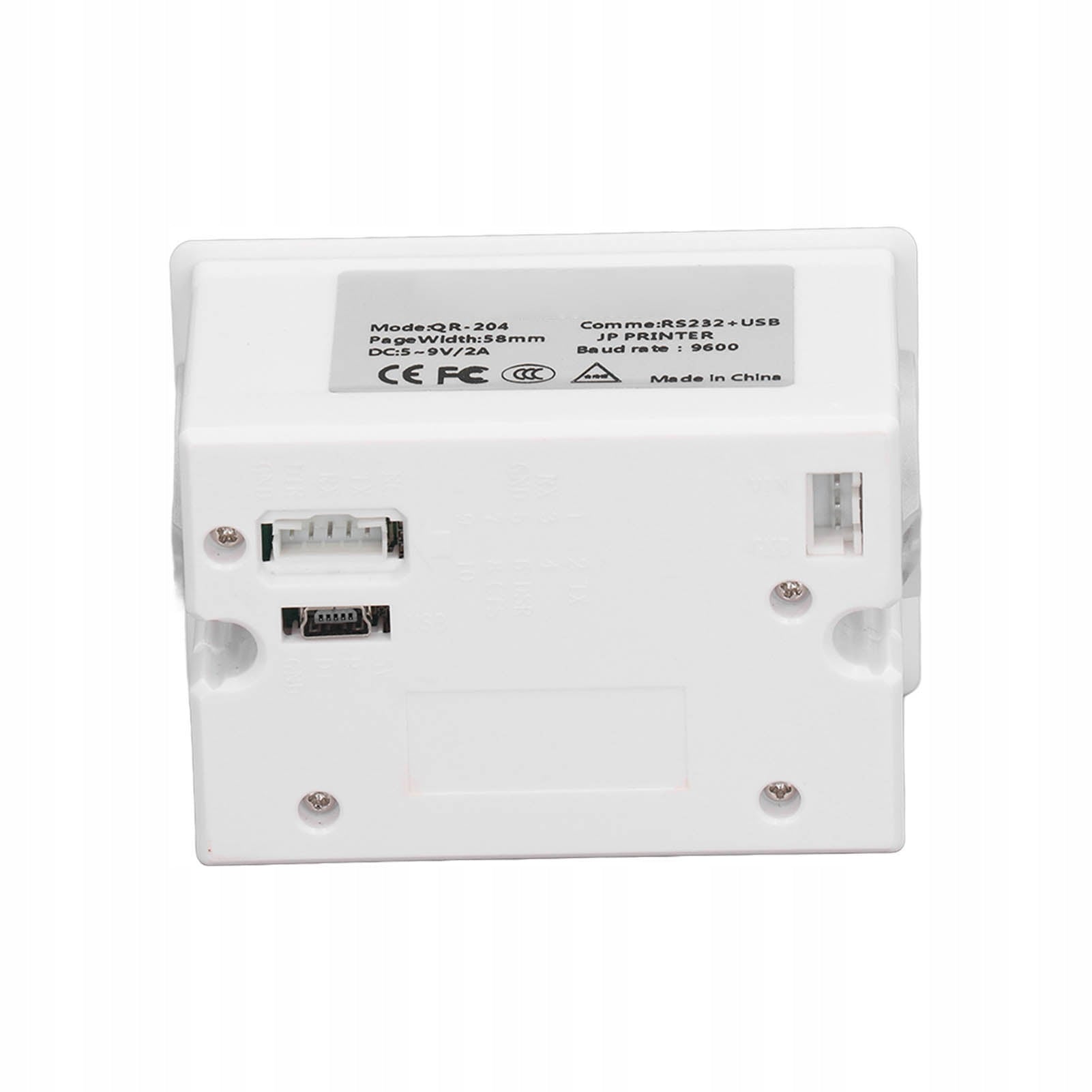 Built-in 58mm Thermal Printer USB Interface RS232 Machine VI Printing technology other