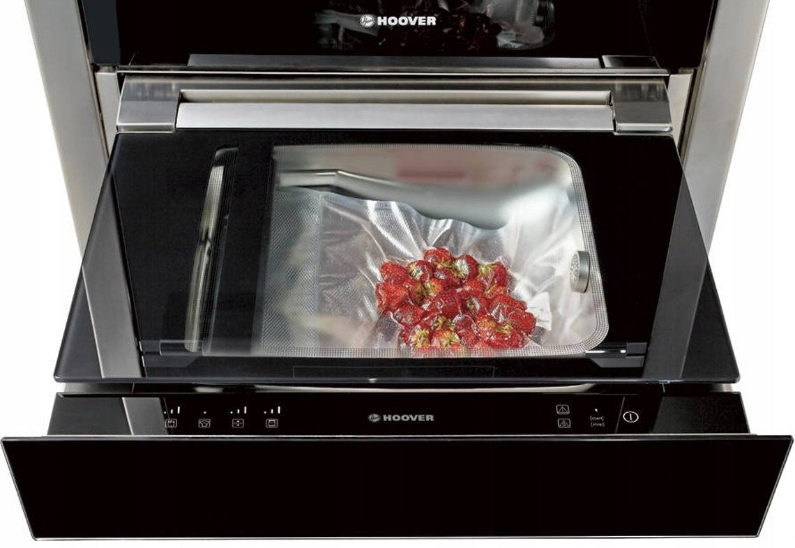 Built-in Vacuum Drawer Hoover HVSD14 SV Dominant color silver