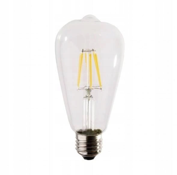 Bulb Garden Garland 15m +15pcs Edison LED Bulb 4W ST64 E27 6500K Batteries included no