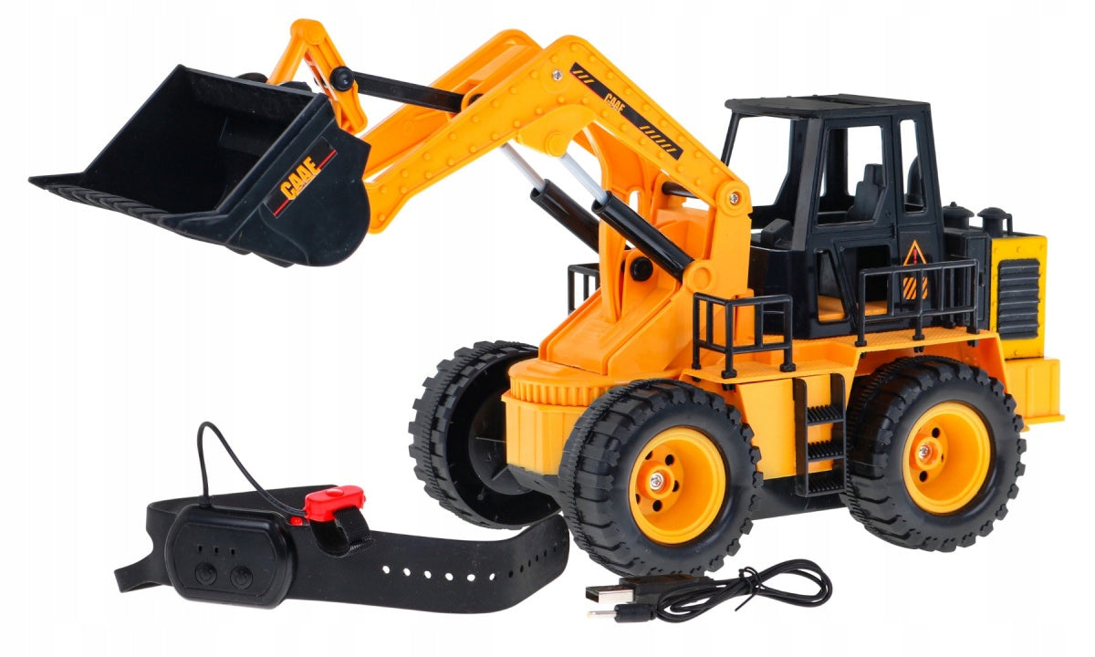 Bulldozer Construction Vehicle Remote Controlled Band with Gestures Brand Ramiz