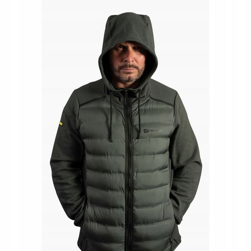 Bunda RidgeMonkey APEarel Heavyweight Zip Jacket Green