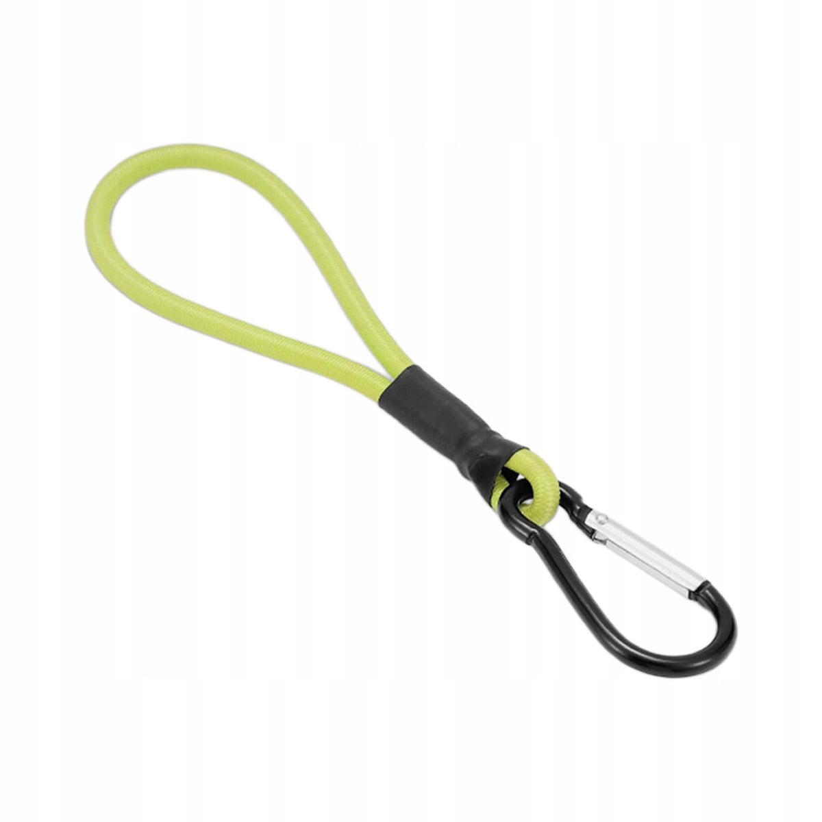Bungee Cord with Carabiner Hook Elastic Rope Durable Fluorescent Green Manufacturer code 02266050503