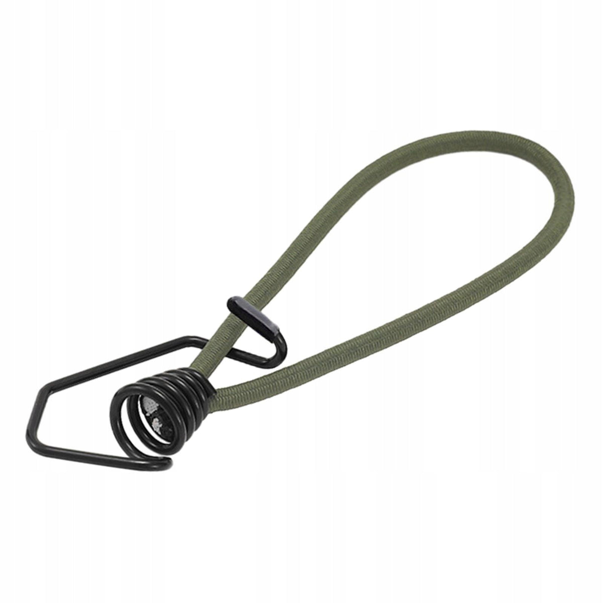 Bungee Cord with Hook Tent Elastic Rope Short 6mm Rope Stretch Bungee Green Brand no brand