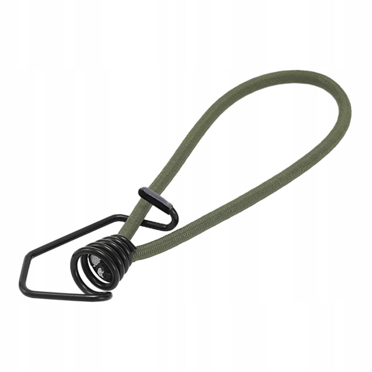 Bungee Cord with Hook Tent Elastic Rope Short 6mm Rope Stretch Bungee Green Packaging status no packaging