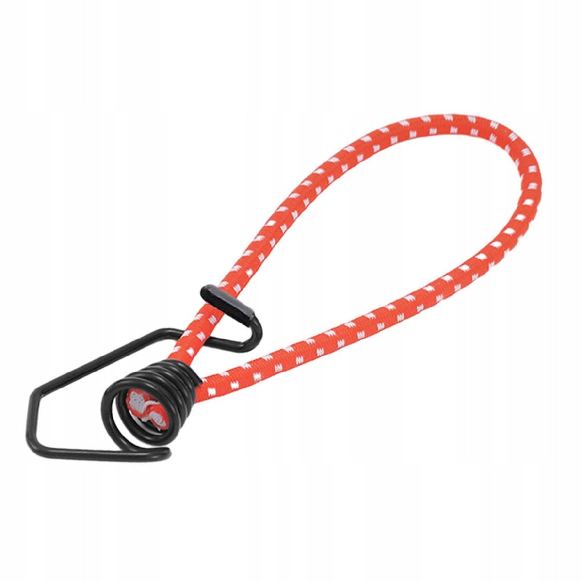Bungee Cord with Hook Tent Elastic Rope Short 6mm Rope Stretch Bungee Red Packaging status no packaging
