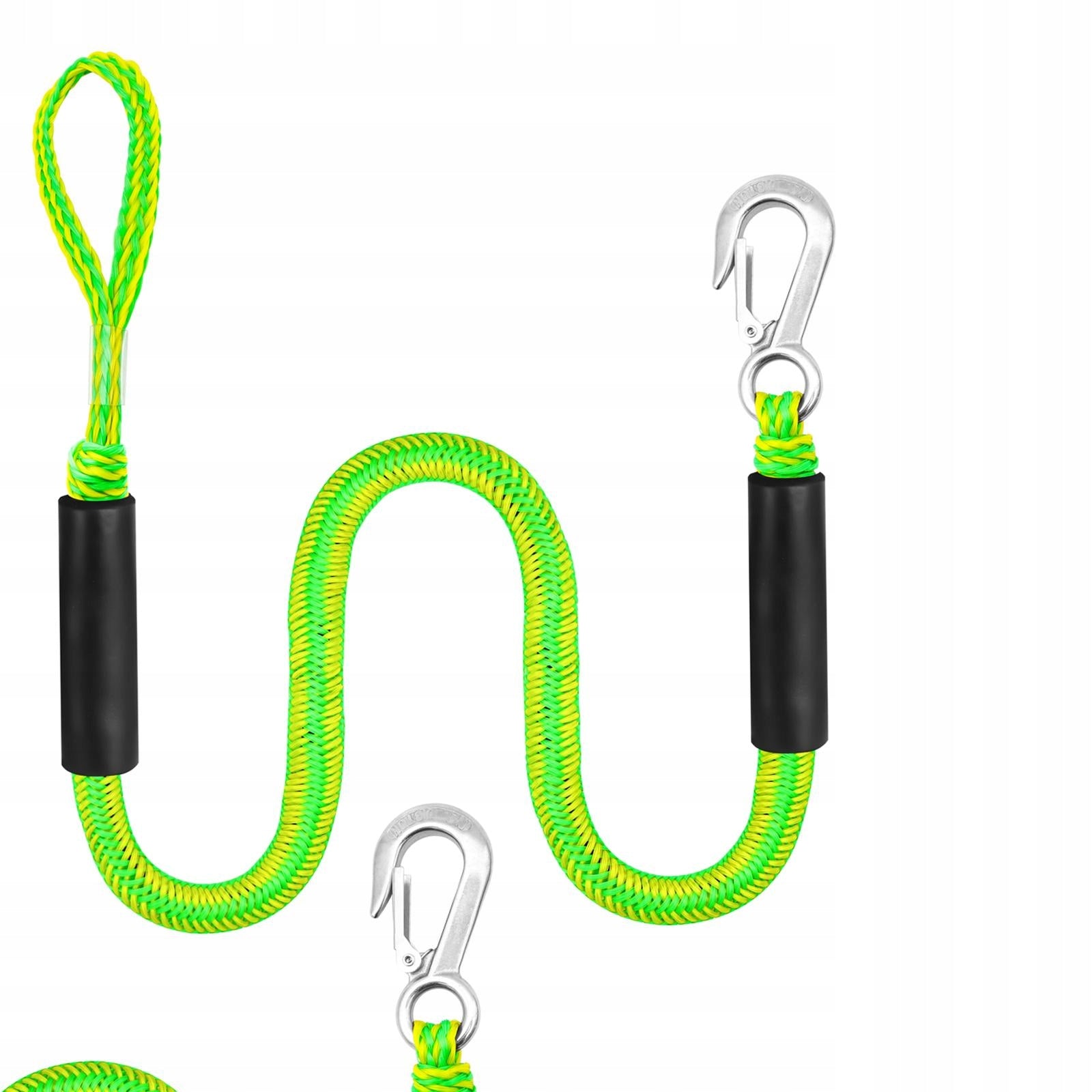 Bungee Dock Line for Boats Mooring Rope Elastic Rope Mooring Rope green Weight 100 kg