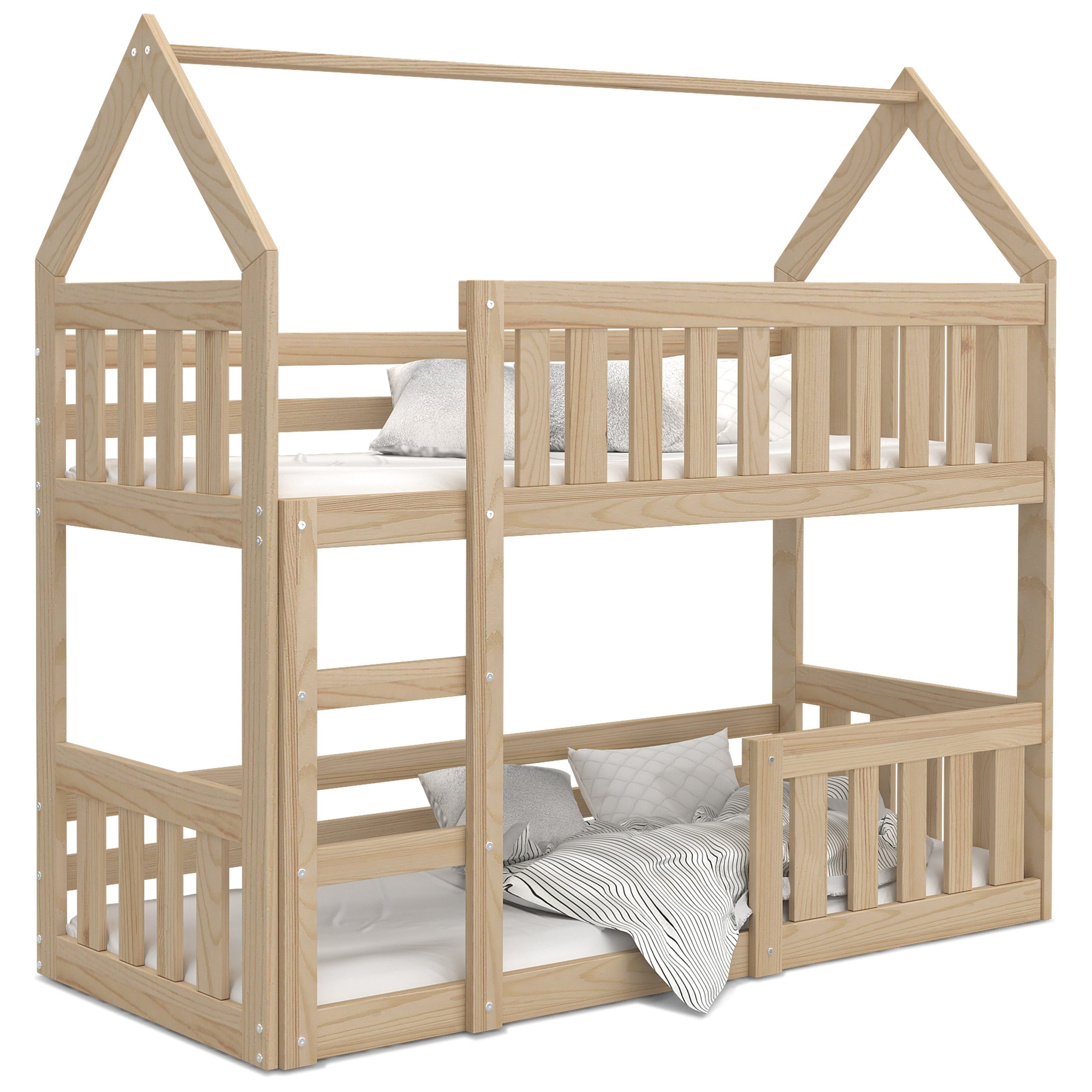 Bunk bed 160x80 wooden HOUSE MINI