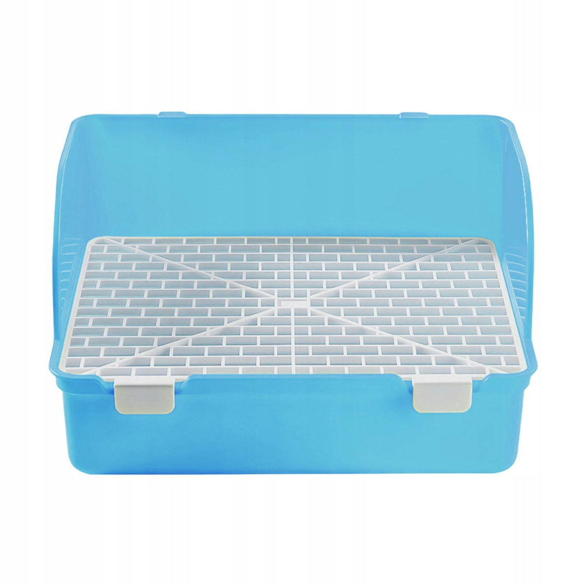Bunny Litter Box Square Cage Box Potty Trainer Pee Pad Holder - Blue Manufacturer code 14564090076