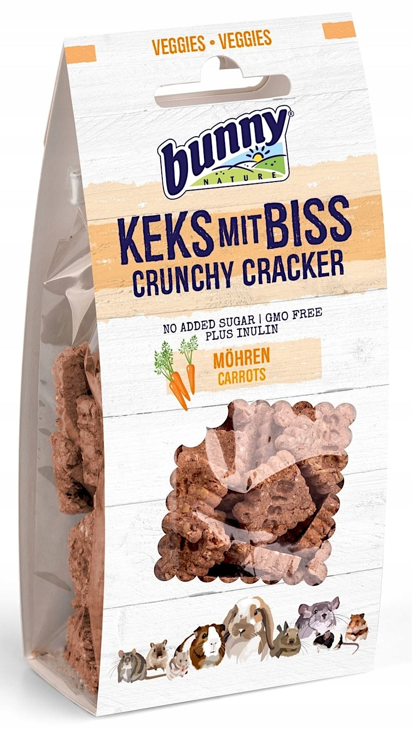 BunnyNature Cracker Carrots 50g Carrot Treats RABBIT and RODENTS