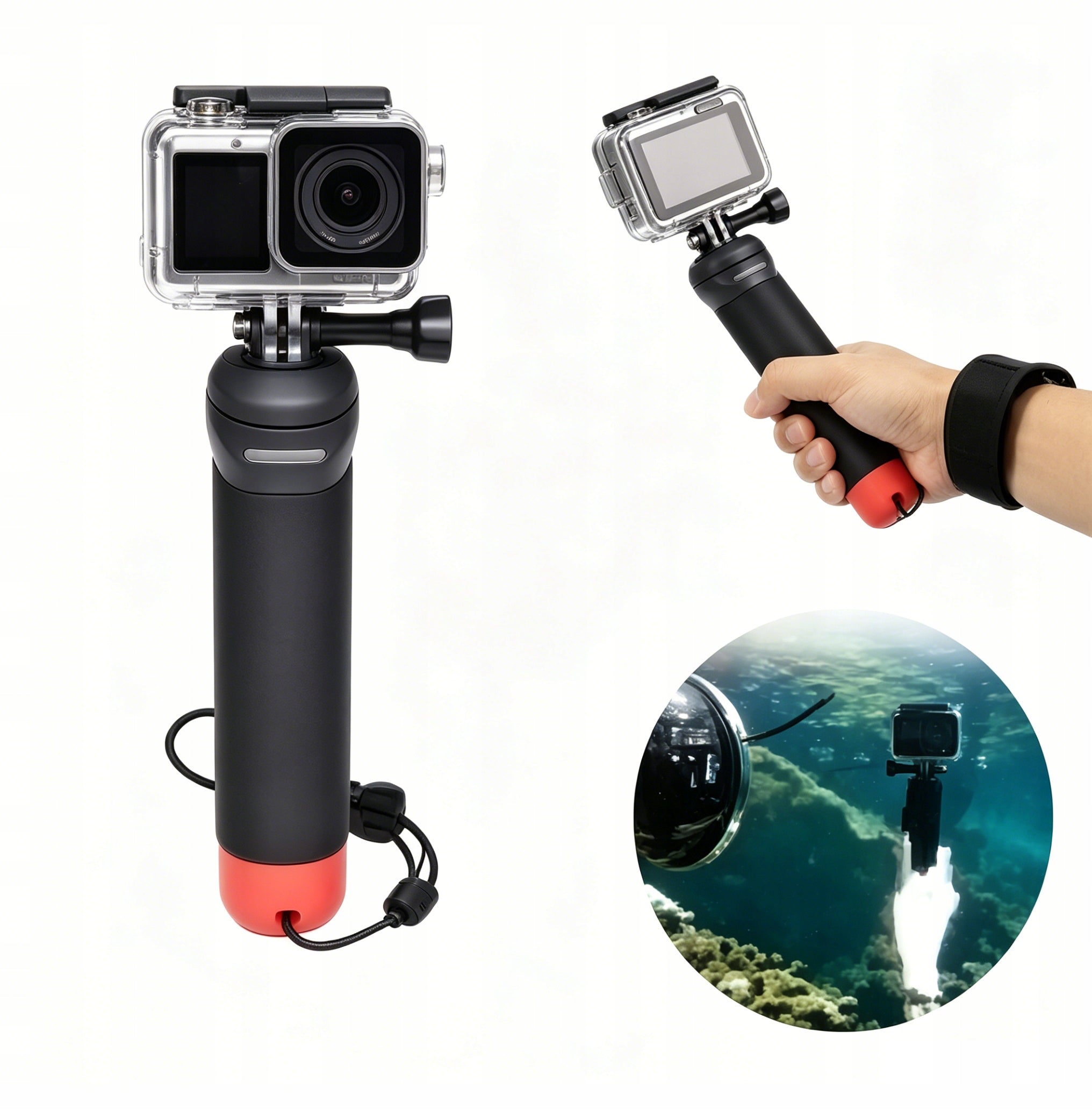 Buoyancy Stick Holder for Gopro Hero 10 9 8 7 6