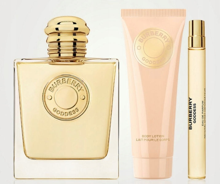 Burberry Goddess EDP 100ml + EDP 10ml + Balsam 75ml Women's Set Brand Burberry