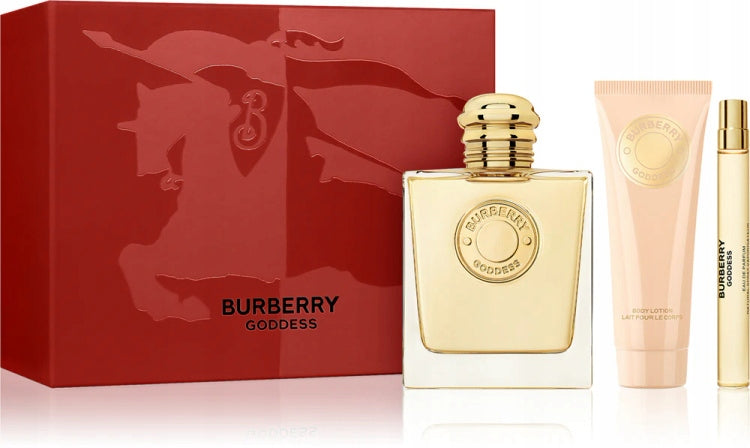 Burberry Goddess EDP 100ml + EDP 10ml + Balsam 75ml Women's Set Packaging status original