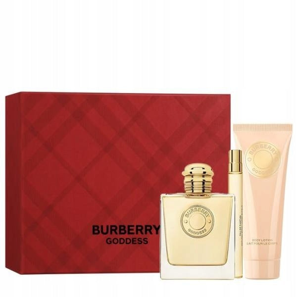 Burberry Goddess perfume set EDP 100 ml, body lotion 75 ml and perfume Brand Burberry
