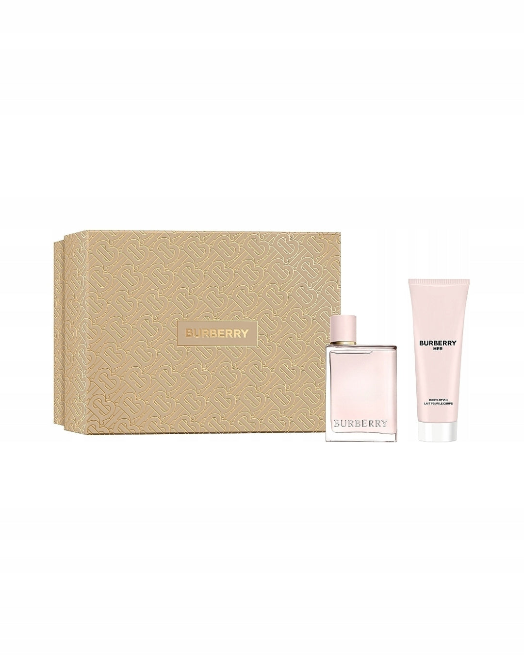Burberry, Her, set for women: eau de parfum 50 ml, body lotion