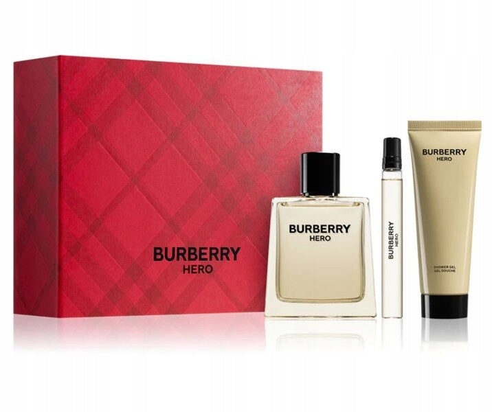 Burberry Hero EDT eau de toilette 100ml + 10ml + gel 75ml Set Packaging status original