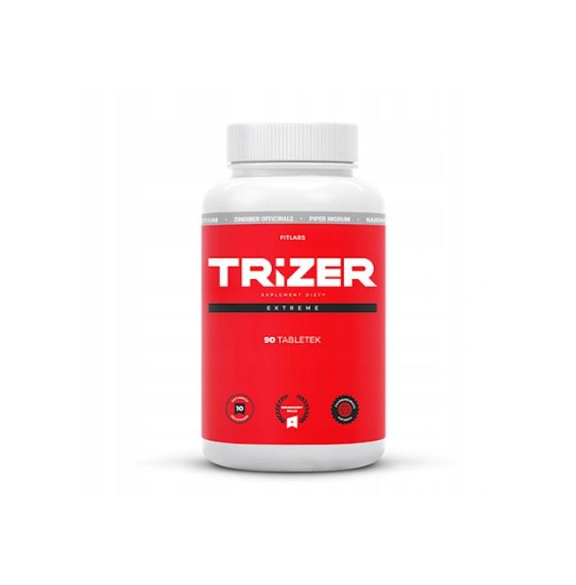 Burner dietary supplement FitLabs Trizer Extreme natural taste 90 pcs.