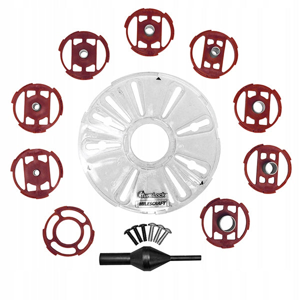 BushingSet RINGS COPY SLEEVES FOR MILLING MACHINE MILESCRAFT