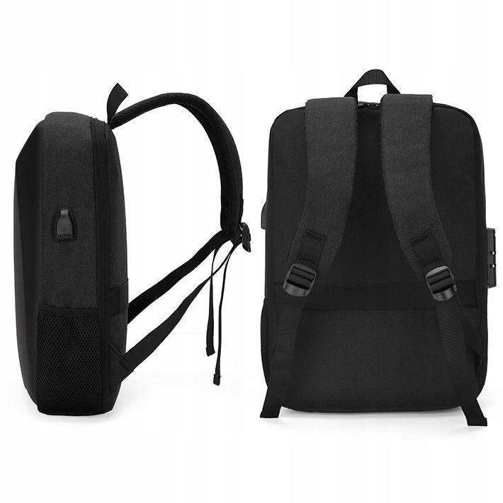 Business Backpack Anti-Theft Padded With Laptop Shell Spacious Brand Permani