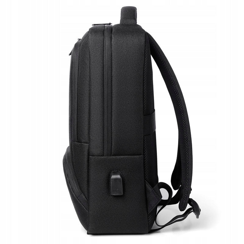 Business Backpack For Laptop Tablet Elegant Black Formal Spacious Brand Permani