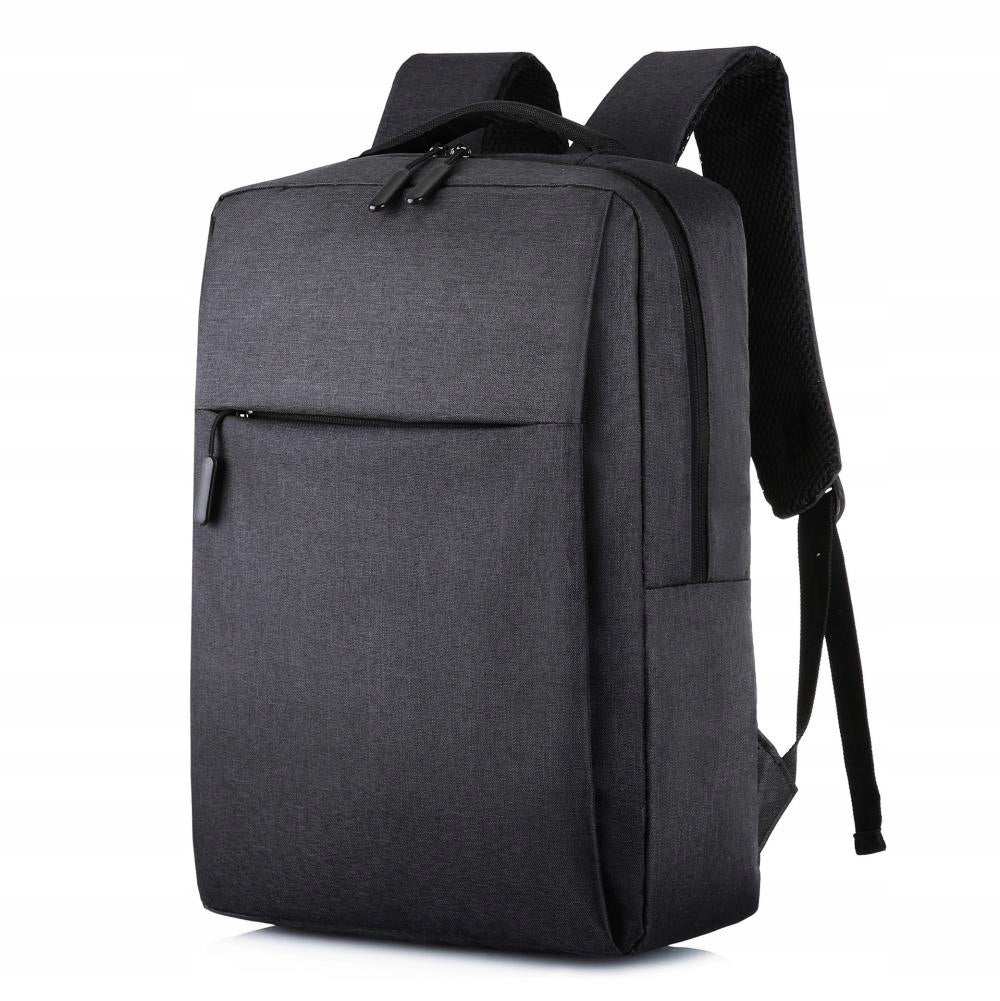 Business Backpack For Laptop Tablet Elegant Black Formal