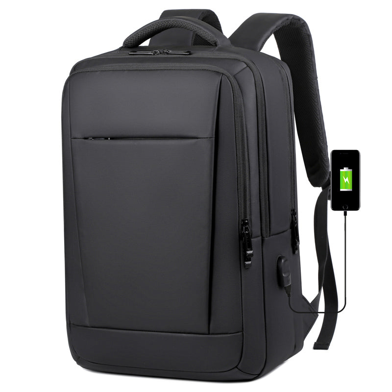 Business Laptop Backpack Tablet Elegant Black Formal roomy with USB Packaging status original