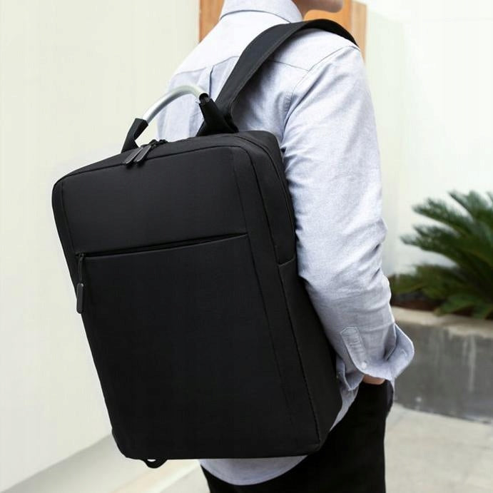 Business Laptop Backpack With Aluminum Handle Elegant Formal Bag Packaging status original
