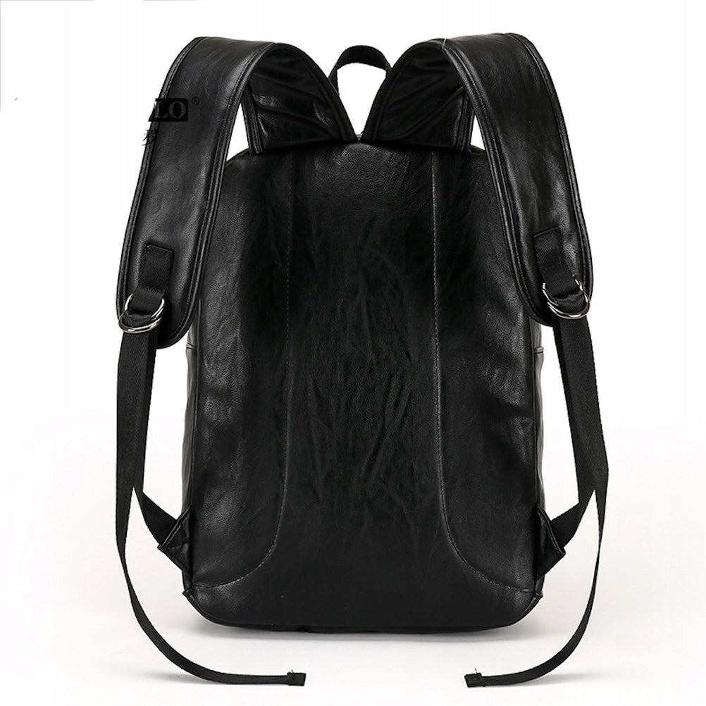 Business Men's Leather Backpack Laptop Bag Manufacturer code 01BAG