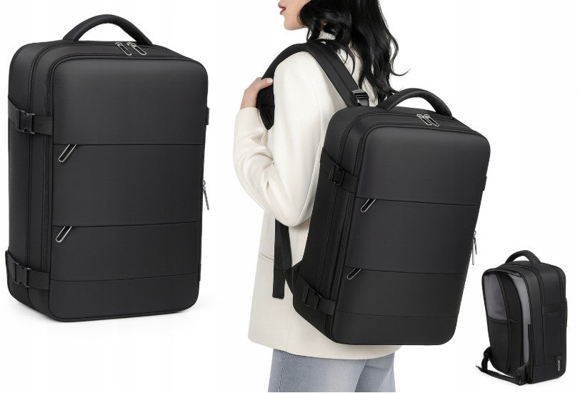 Business backpack carry-on luggage for aircraft cabin ryanair wizzair roomy