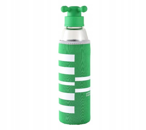 Wasserflasche Benetton Borosilikatglas (550 ml): Farbe – Grün 