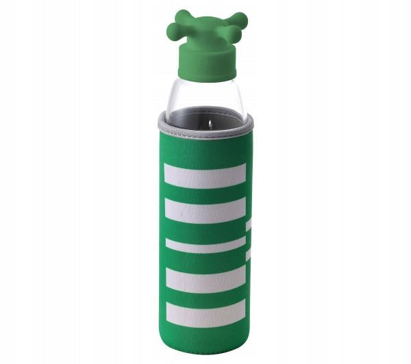 Wasserflasche Benetton Borosilikatglas (550 ml): Farbe – Grün 