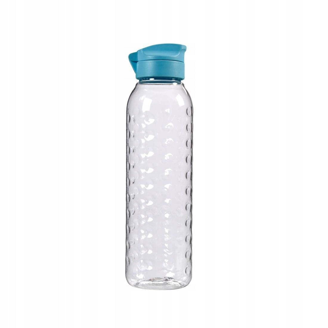 Trinkflasche Dots, 0,75 l, klar / blau 