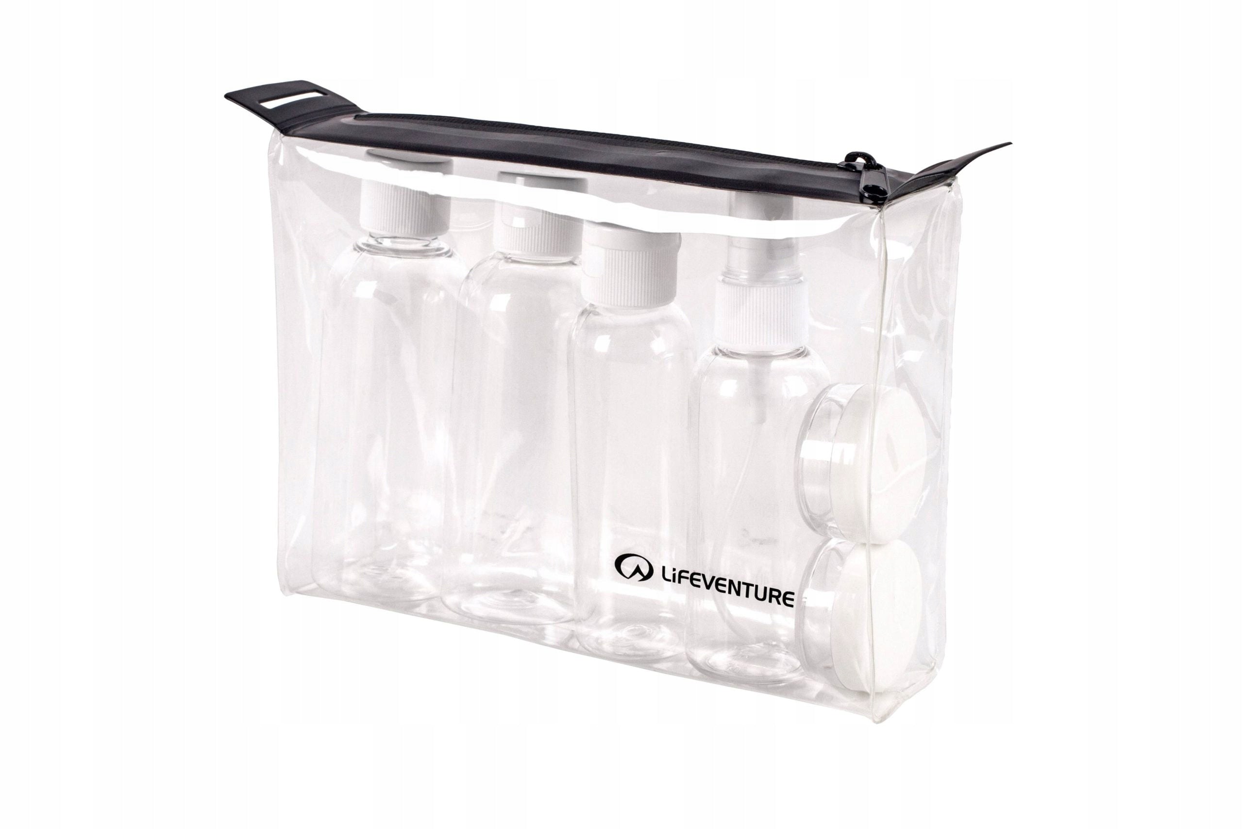 Set Reise-Plastikflaschen Lifeventure Flight Bottle Set 
