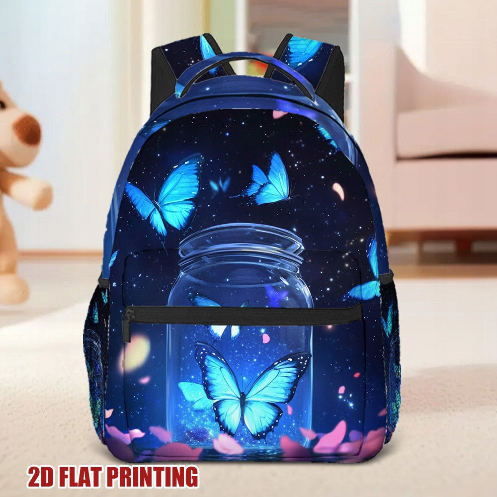 Butterfly Backpack for School, Travel, College, Teenagers