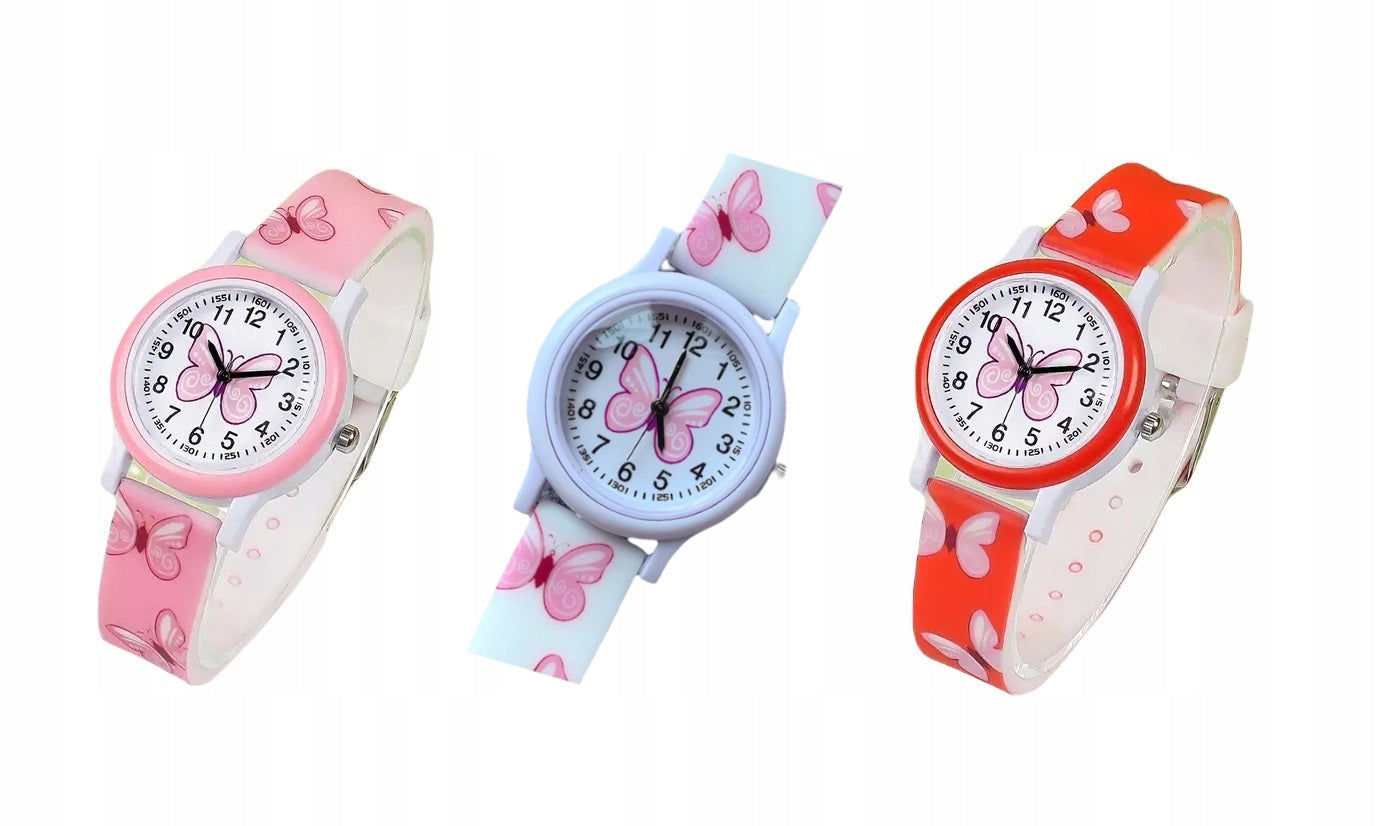 Butterfly watch for boys and girls perfect gift different colors Brand no brand