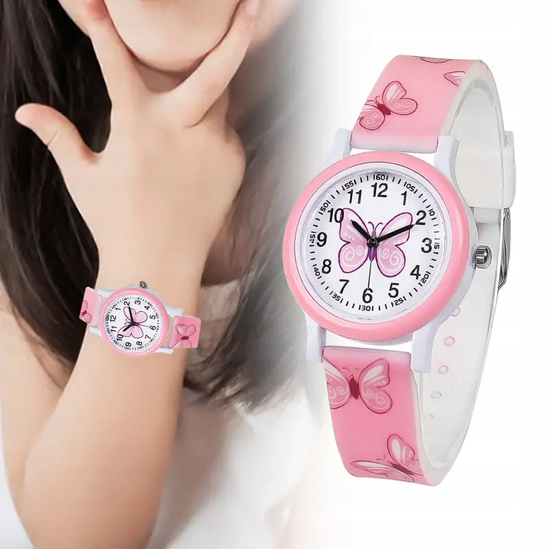 Butterfly watch for boys and girls perfect gift different colors Packaging status original