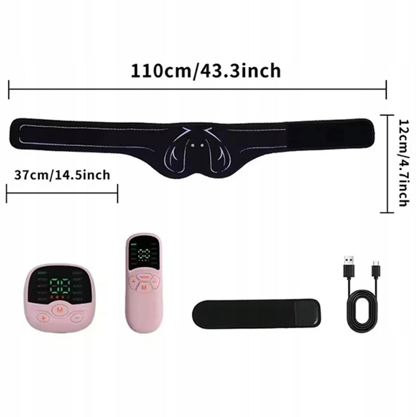 Buttock Trainer EMS Muscle Stimulator USB Rechargeable 10/30 Manufacturer code EMS Trener Mięśni Pośladków USB Akumulator