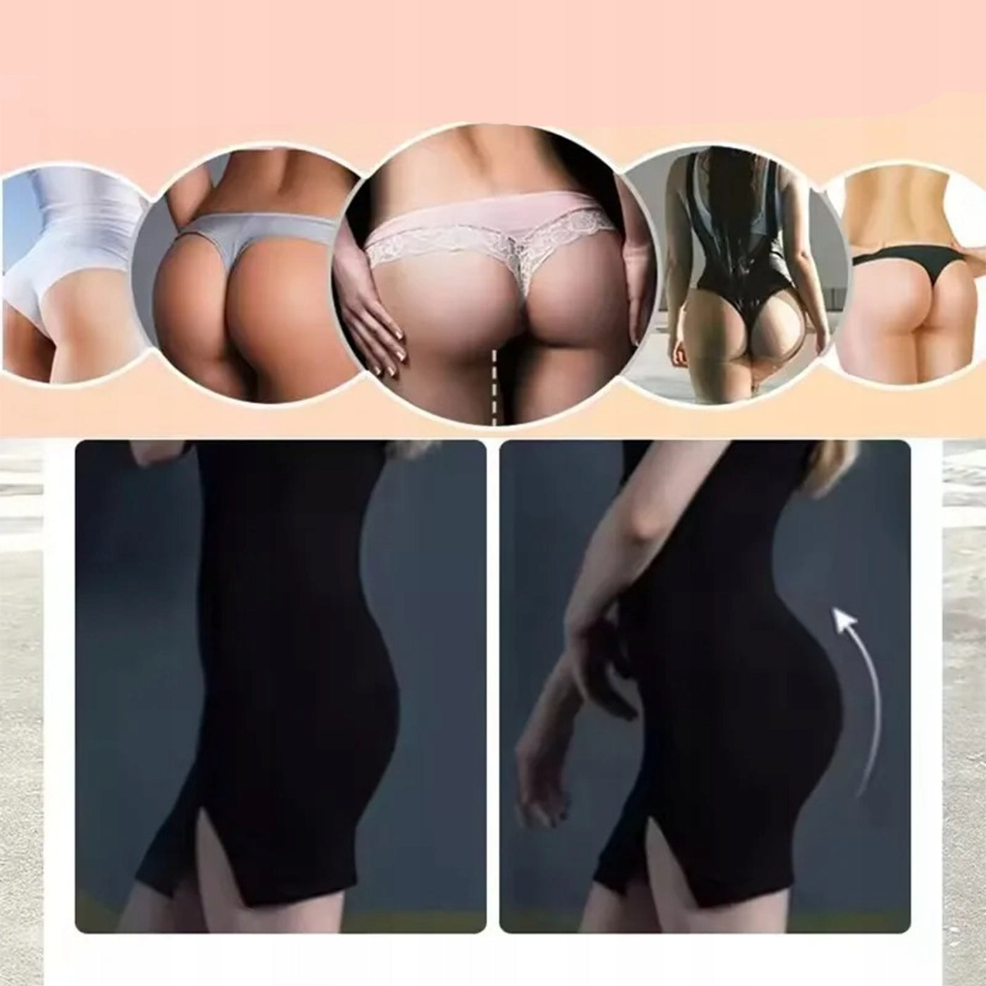 Buttock Trainer EMS Muscle Stimulator USB Rechargeable 10/30 Size universal