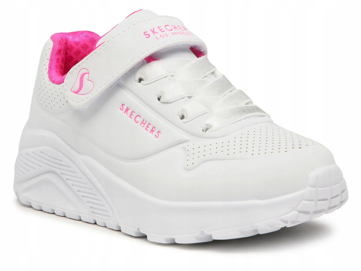Turnschuhe für Mädchen Skechers, weiß 