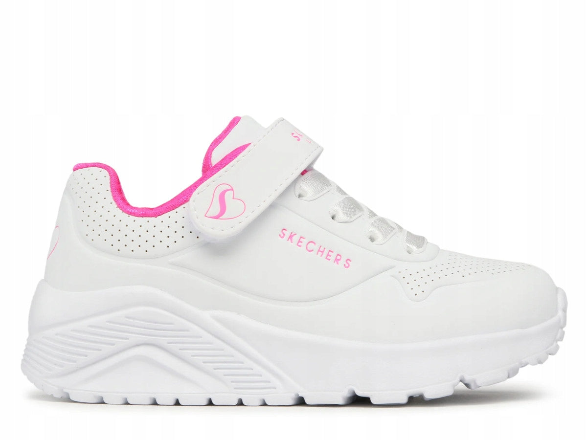 Turnschuhe für Mädchen Skechers, weiß 